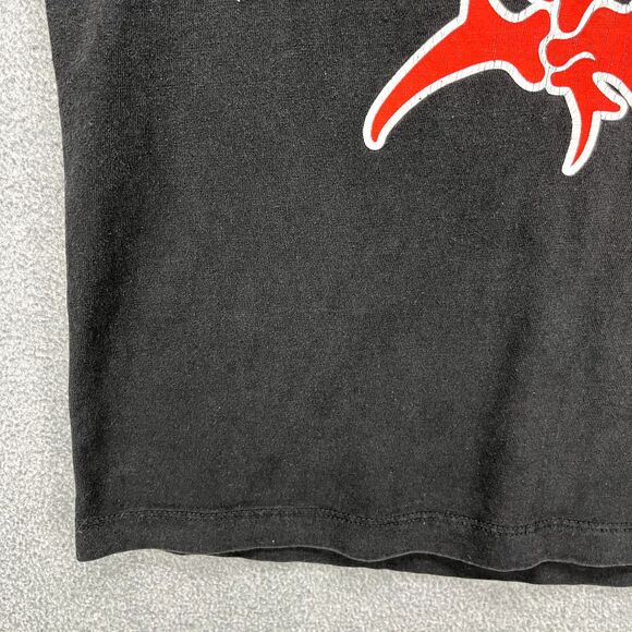 Vintage Sepultura Heavy metal T Shirt Mens Small Black Nation Metal band cotton - Picture 6 of 14